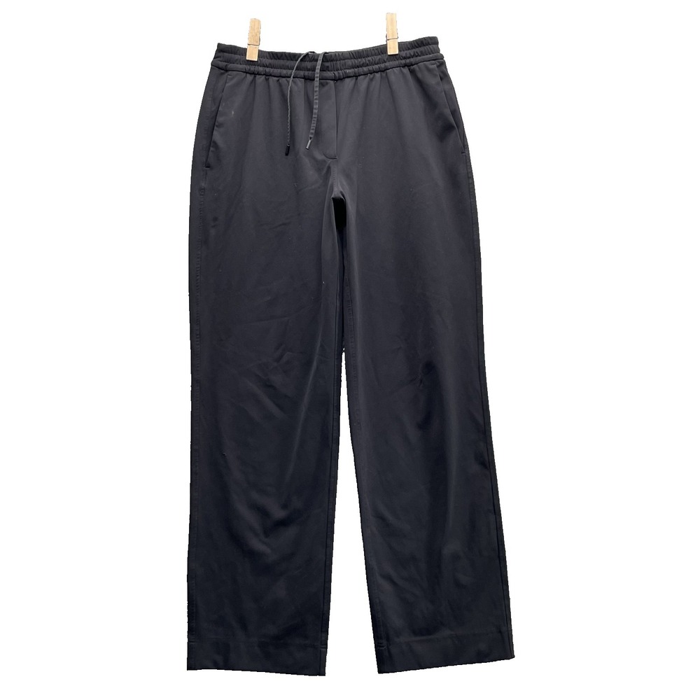Lululemom Luxtreme Trouser Women Medium Black Office Activewear Yoga Travel Corp